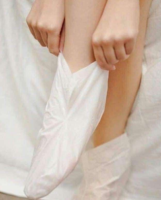ماسك تقشير القدمين الكوري