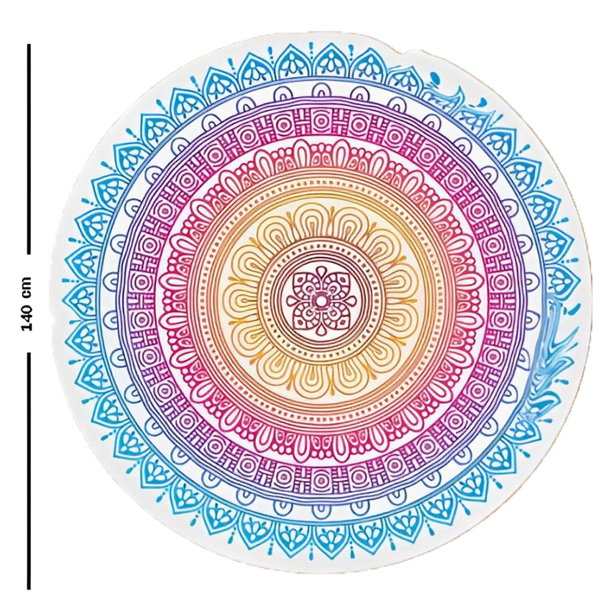 Beach Mat Mandela Design