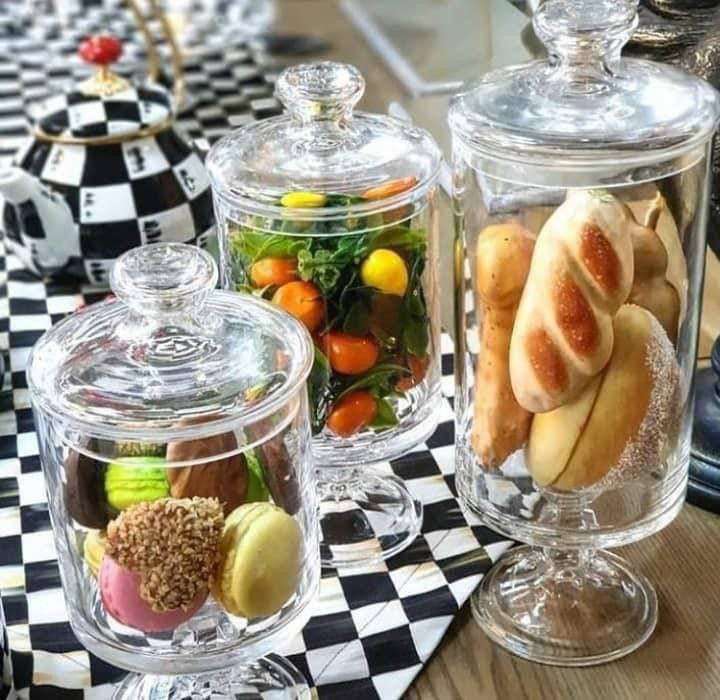 كاندى جار بالغطاء