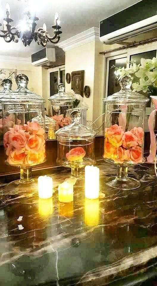 كاندى جار بالغطاء