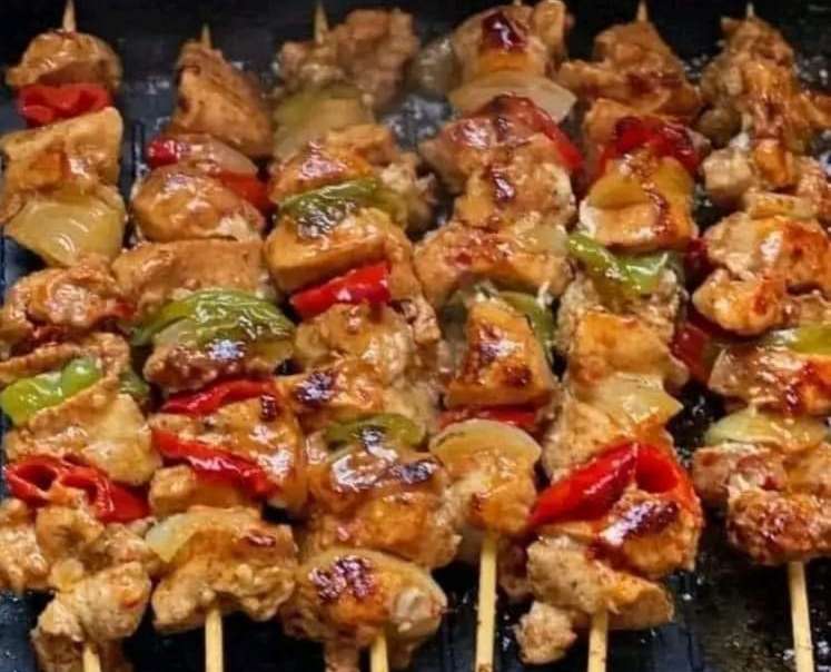 شيش طاووق مشوي