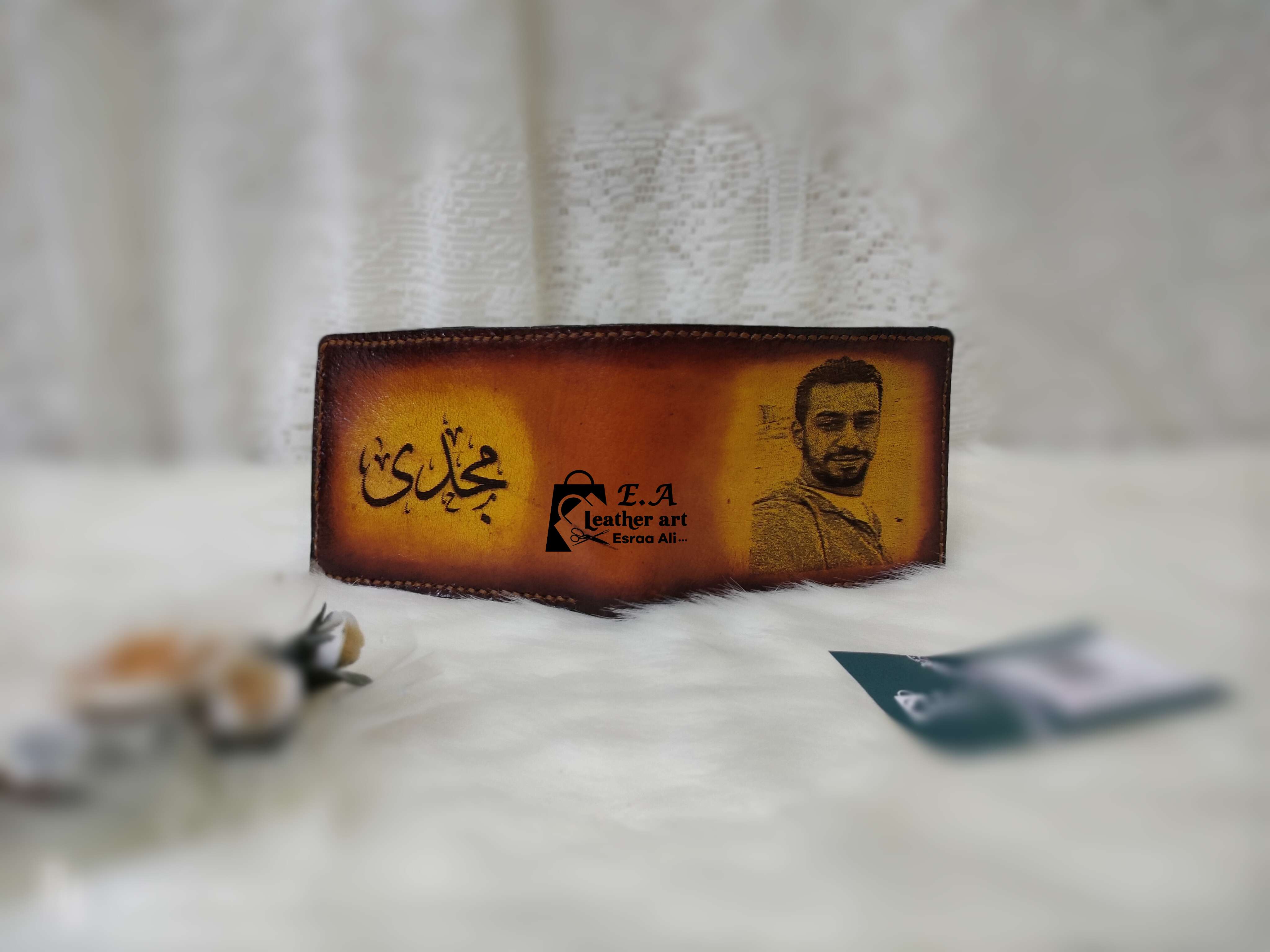محفظه جلد طبيعي