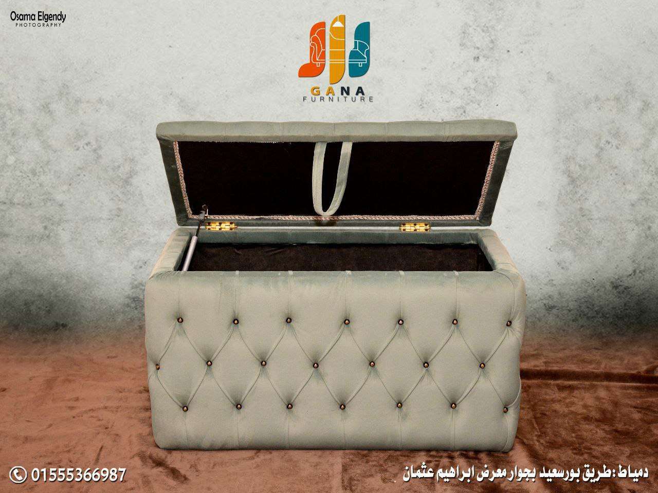 بانكيت مقاس 85*55 سم ارتفاع 40 سم كونتر 21ملل مستورد