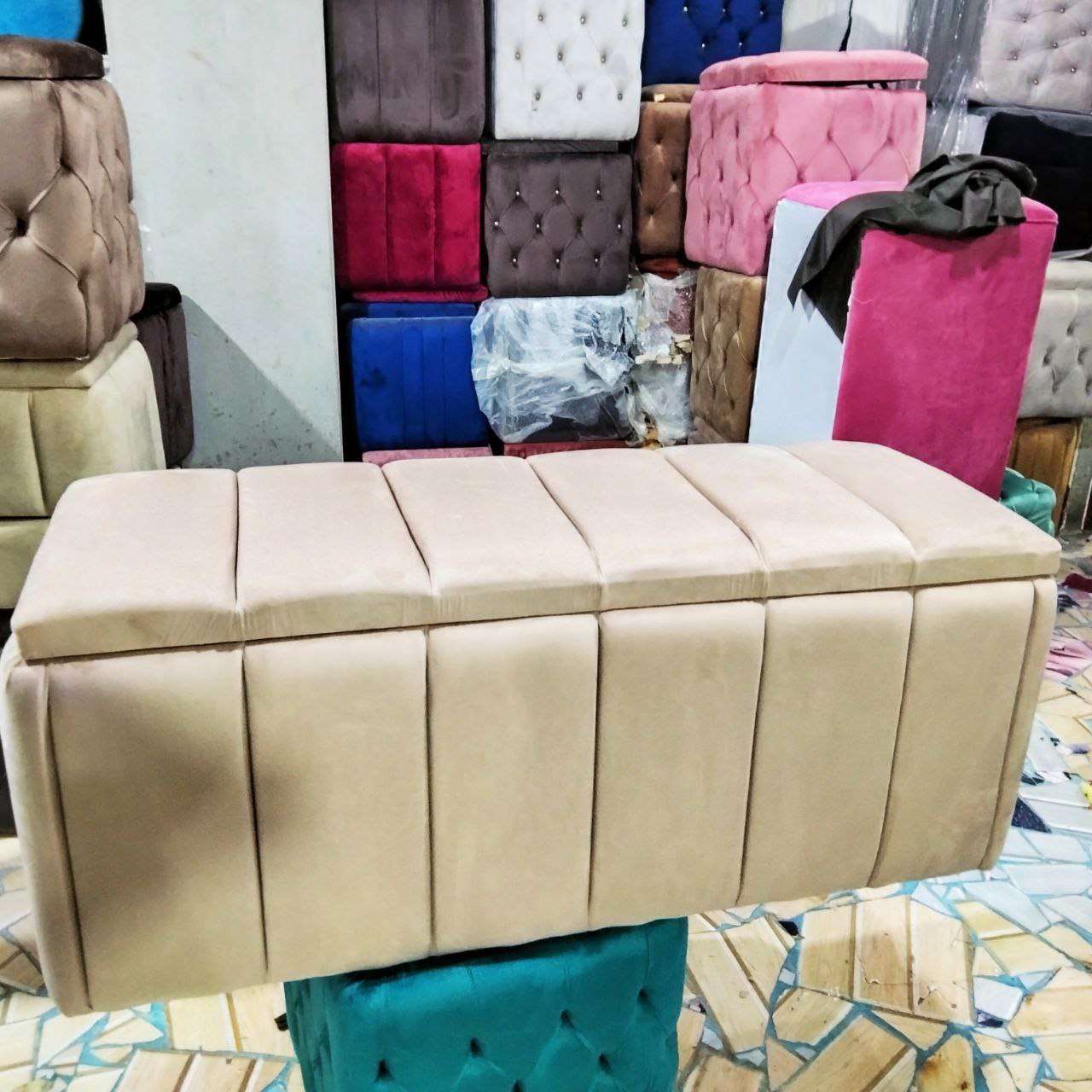 بانكيت خزنه سحارة 120*40 سم ارتفاع 50 سم كونتر 21ملل كبس