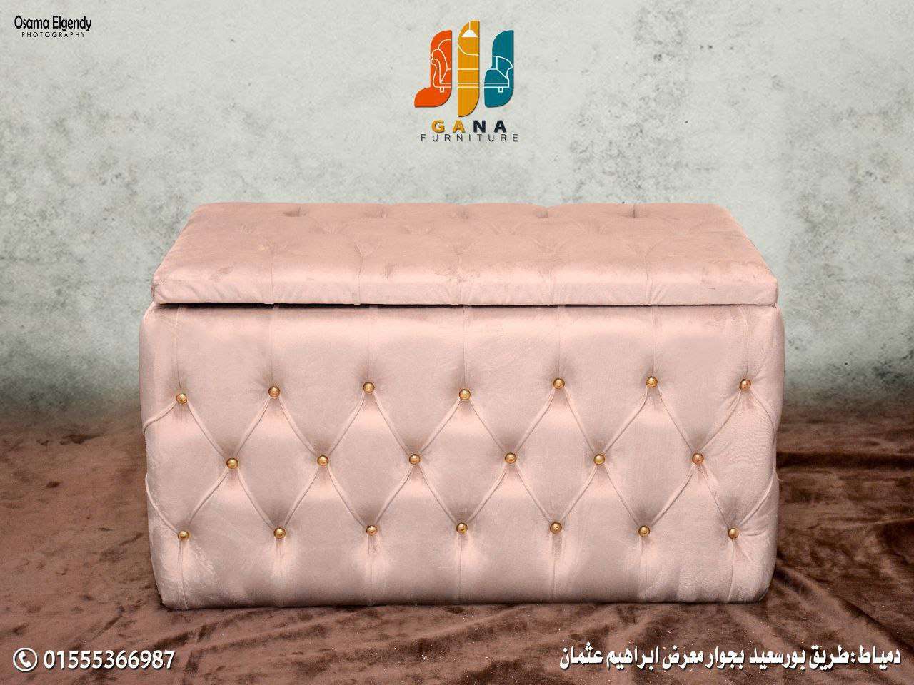بانكيت خزنه سحارة 120*40 سم ارتفاع 50 سم كونتر 21ملل كبس