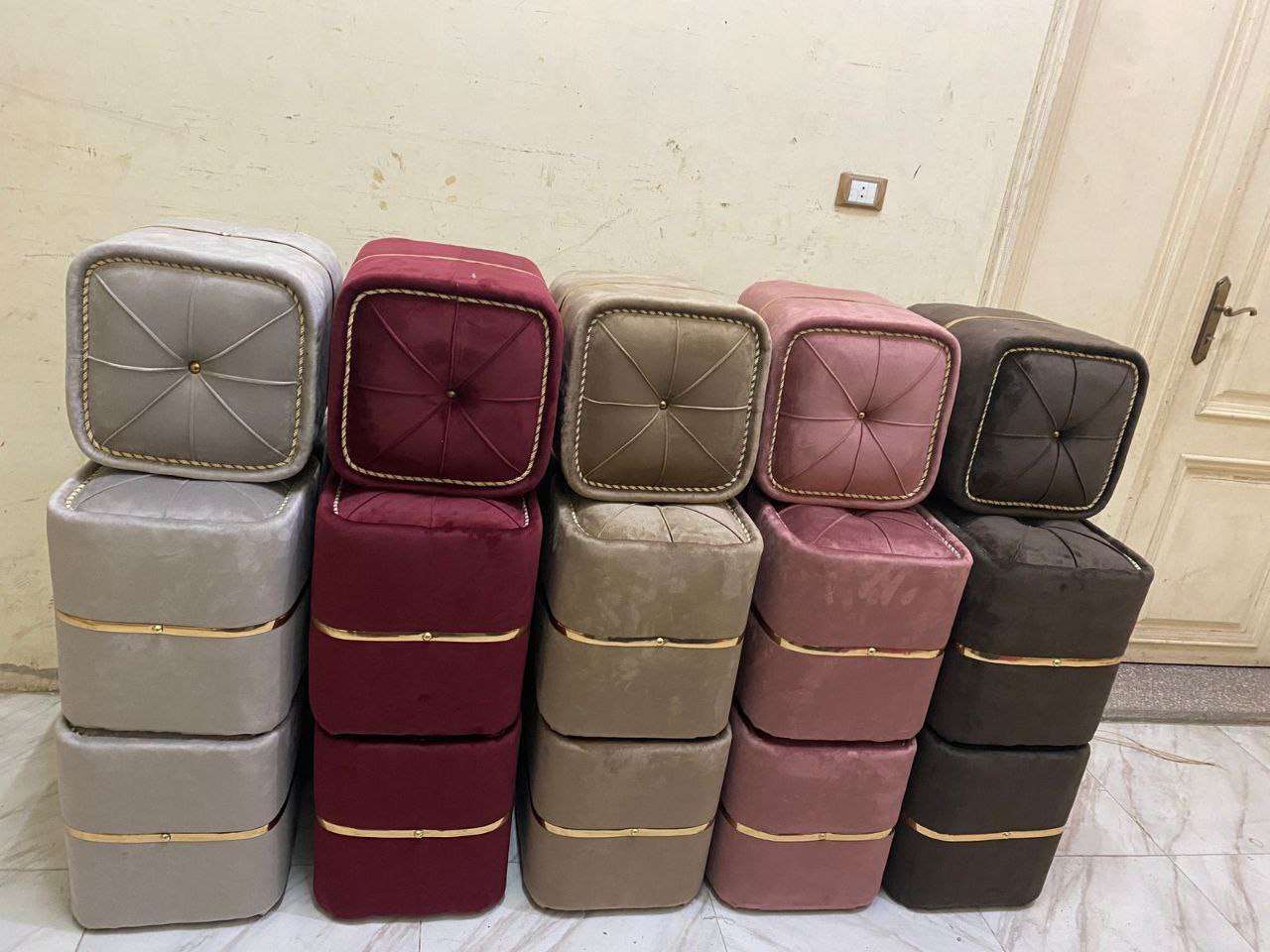 بف القرصه و القعده 16ملي قوايم خشب زان قماش قطيفه مستورد