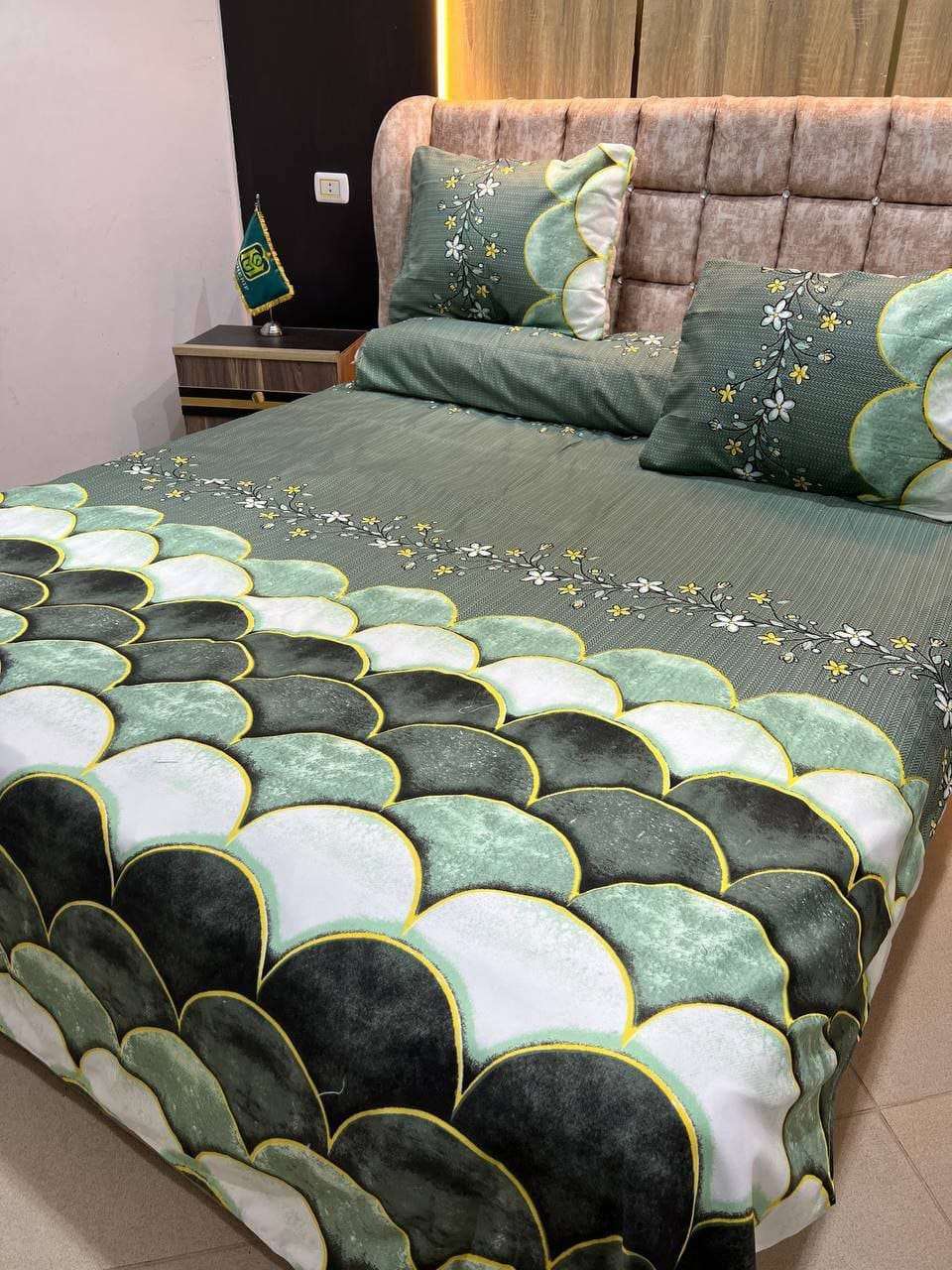 ملاية ٤ قطع قطنمقاس 220×240 كودMARWA0000064