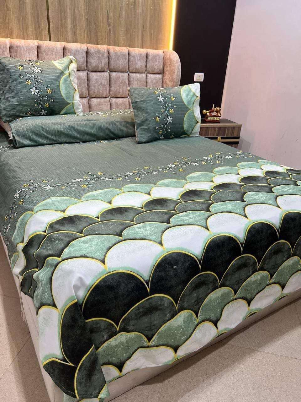 ملاية ٤ قطع قطنمقاس 220×240 كودMARWA0000064