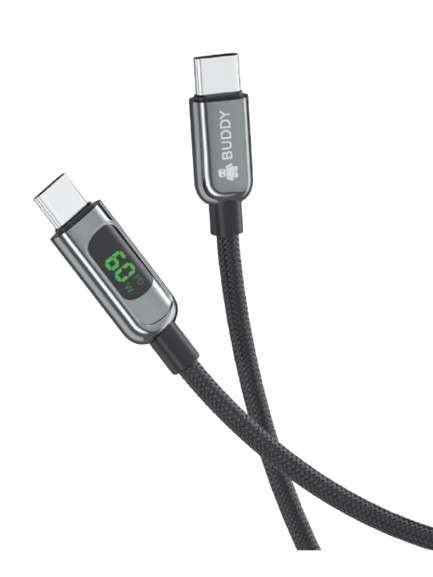 كابل شحن بادي تايب سى 1 متر (C6)