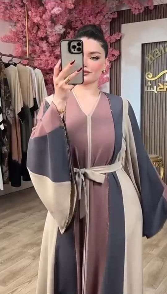 عبايه كتان مستورد