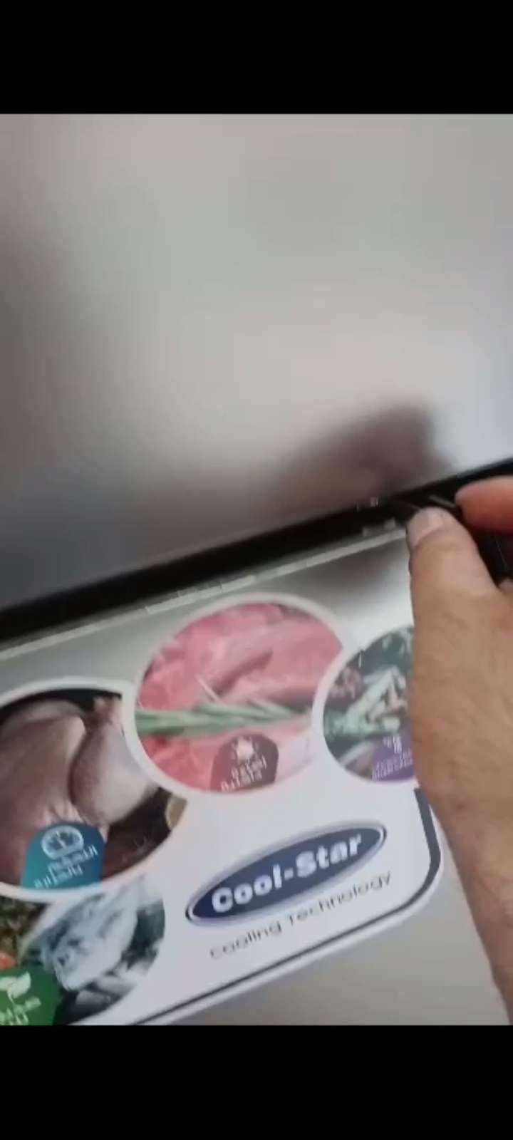 تلاجه كولي ستار ٢٢قدم نوفرست بخار ٦٠٢ لتر،ديجتال