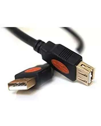 توبي كابل توصيل من USB Male الي USB Female - طوله 2 متر (DC015)