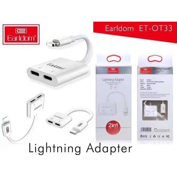 Earldom 2 * 1 Lightning Adapter (ET-OT33)