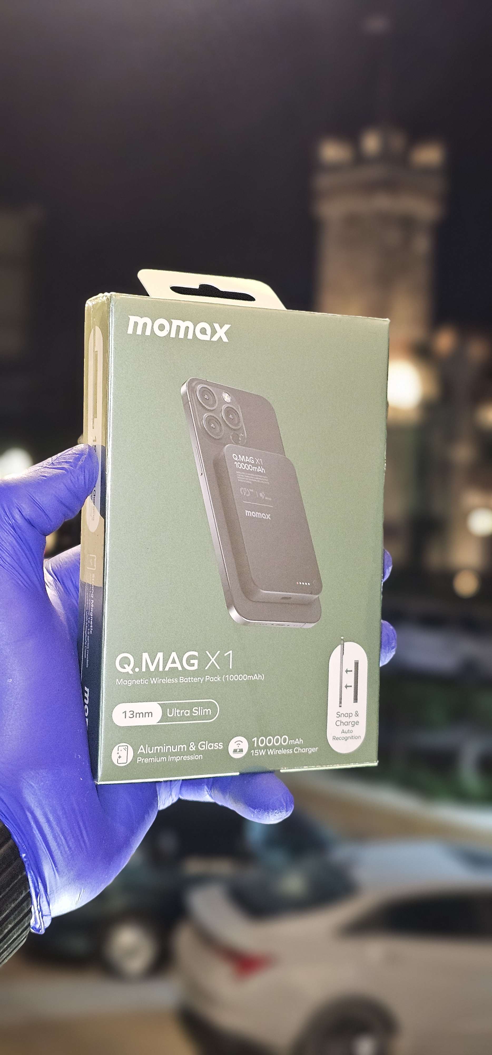 باور بنك وايرلس Q.MAG مومكس 10000mah