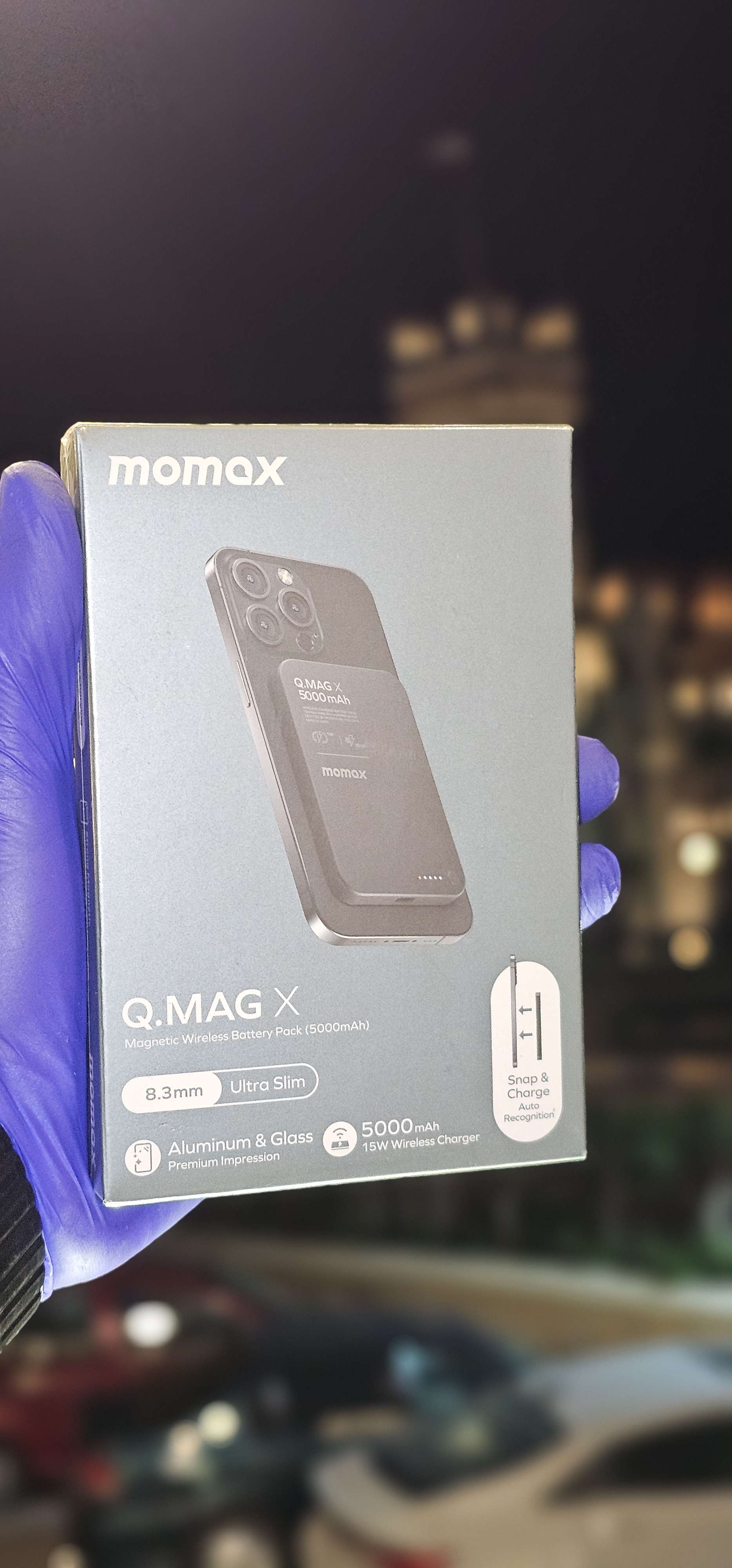 باور بنك وايرلس Q.MAG مومكس 5000mah