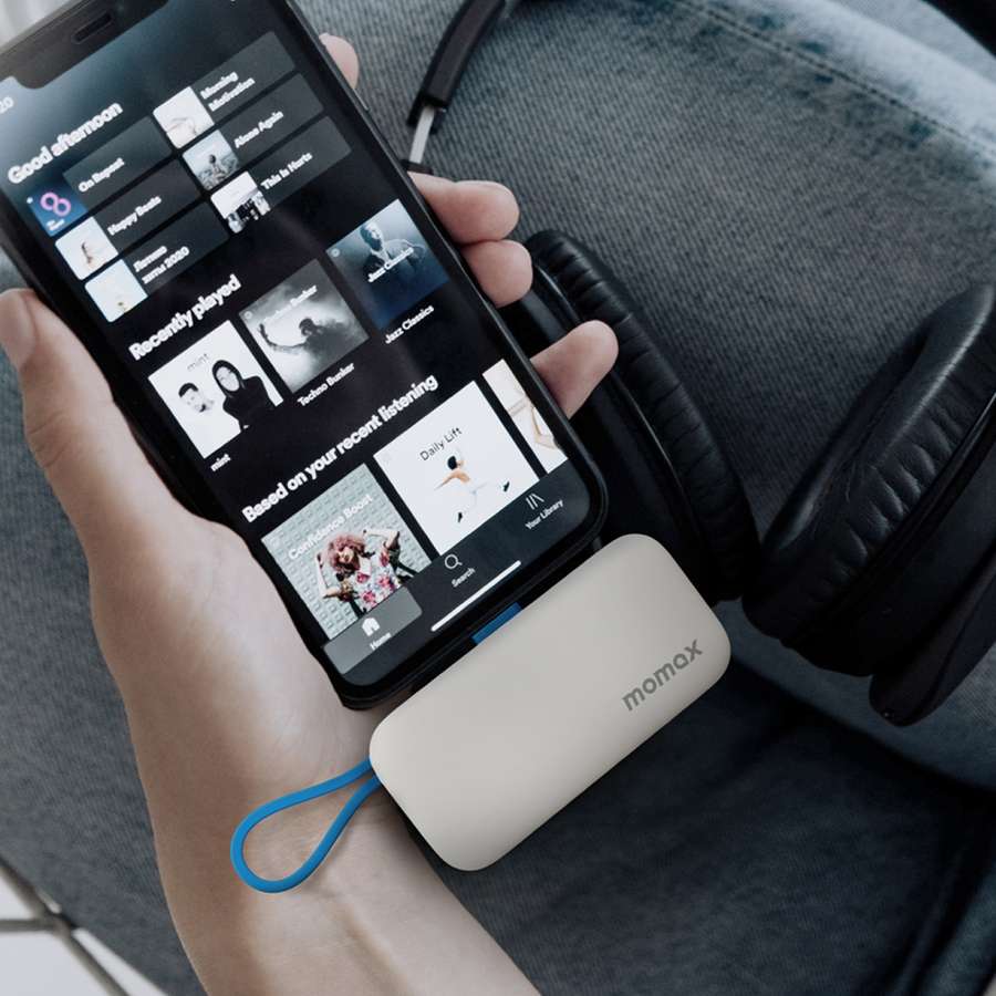 باور بنك صغير 3 في 1 بسعة 5000mah يدعم iphone