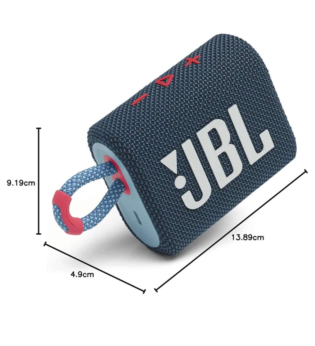 مكبر صوت جو 3 لاسلكي مقاوم للماء مزود ببلوتوث من JBL