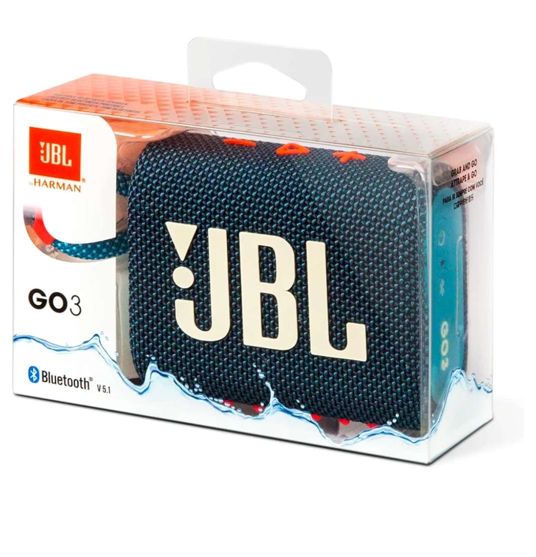 مكبر صوت جو 3 لاسلكي مقاوم للماء مزود ببلوتوث من JBL