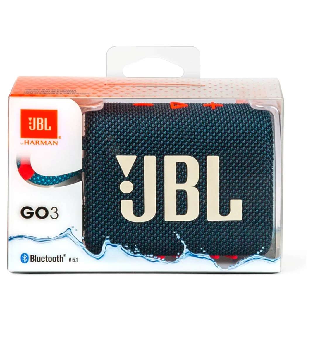 مكبر صوت جو 3 لاسلكي مقاوم للماء مزود ببلوتوث من JBL