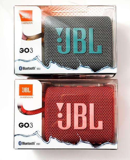 مكبر صوت جو 3 لاسلكي مقاوم للماء مزود ببلوتوث من JBL