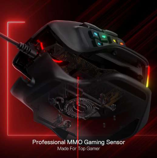 ماوس REDRAGON Aatrox Wired Gaming Mouse M811-RGB -Black