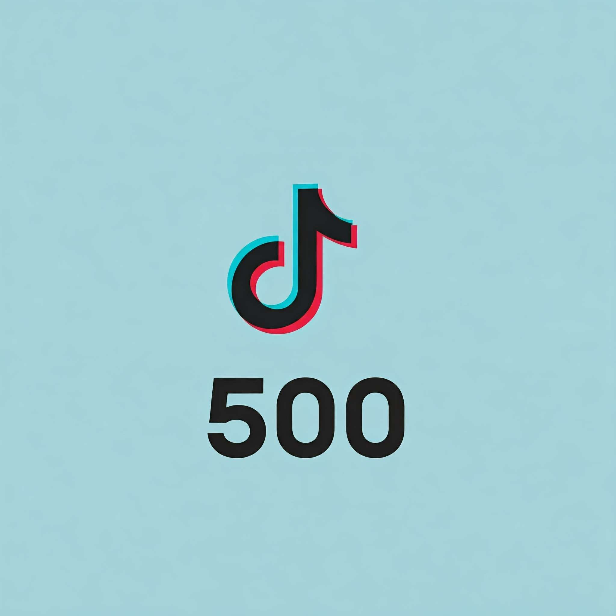500 عملة تيك توك