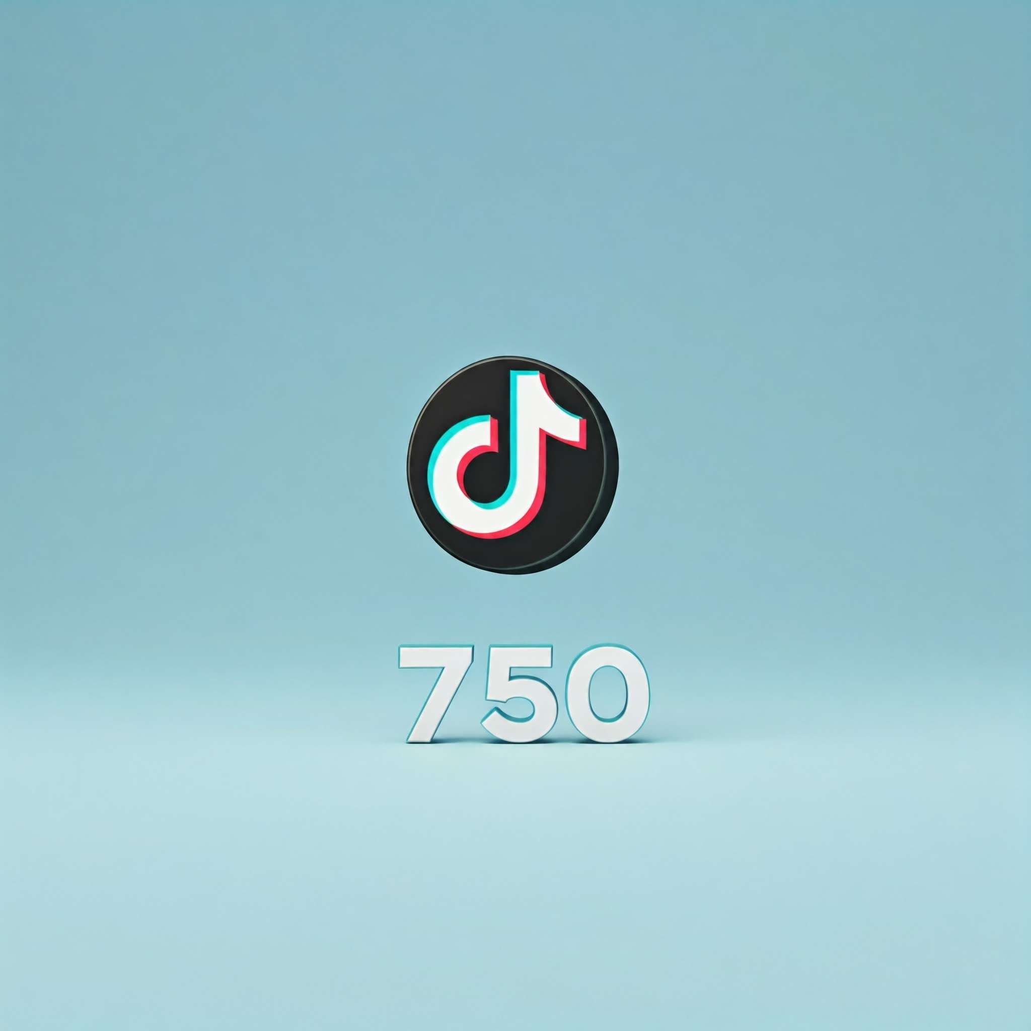 750 عملات تيك توك