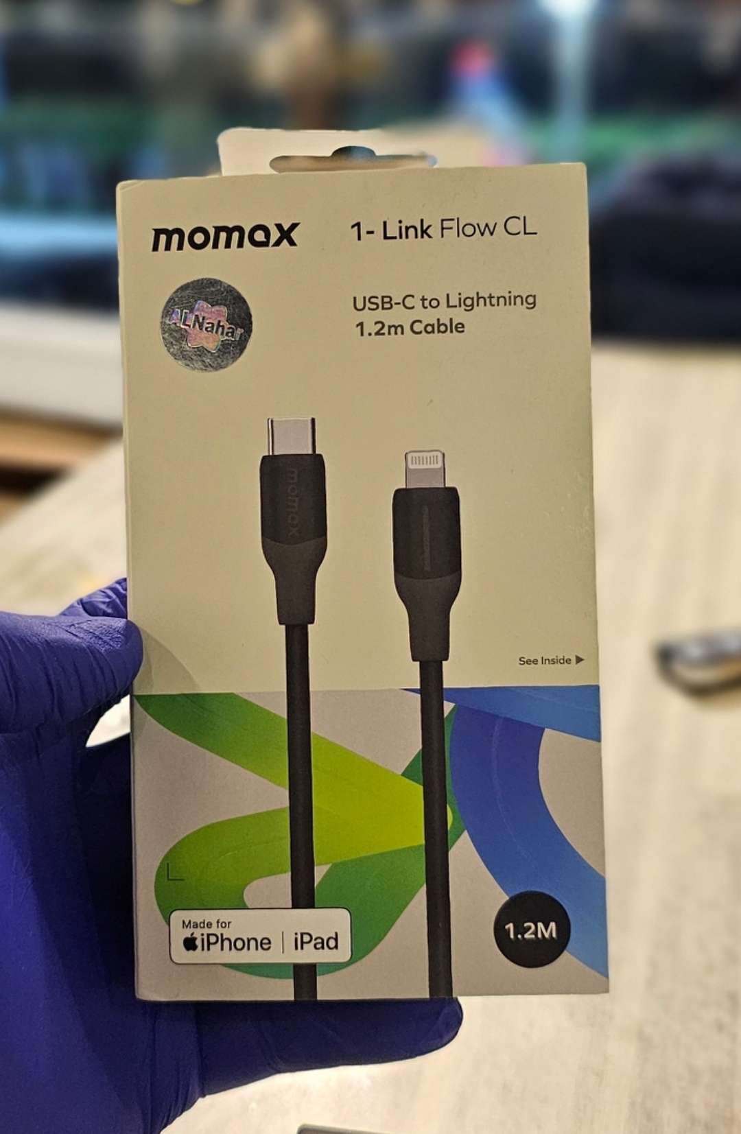 Link Flow LC USB-C to Lightning Cable 1.2m 30W USB-C to Lightning Dura