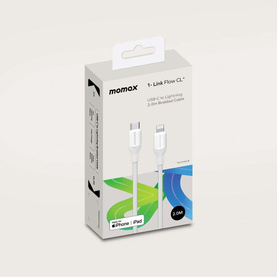 Link Flow CL+ USB-C to Lightning Braided Cable 2m