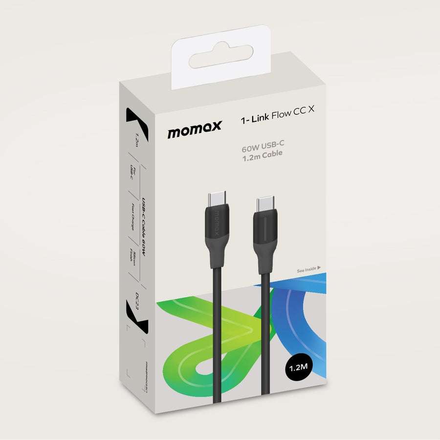 Link Flow USB-C to USB-C Cable 60W 1.2m