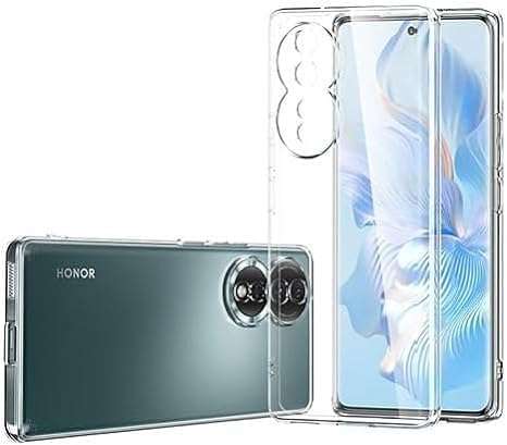 جراب حماية سيليكون شفاف ناعم طري عالي الدقة HD لموبايل Honor 80 5G