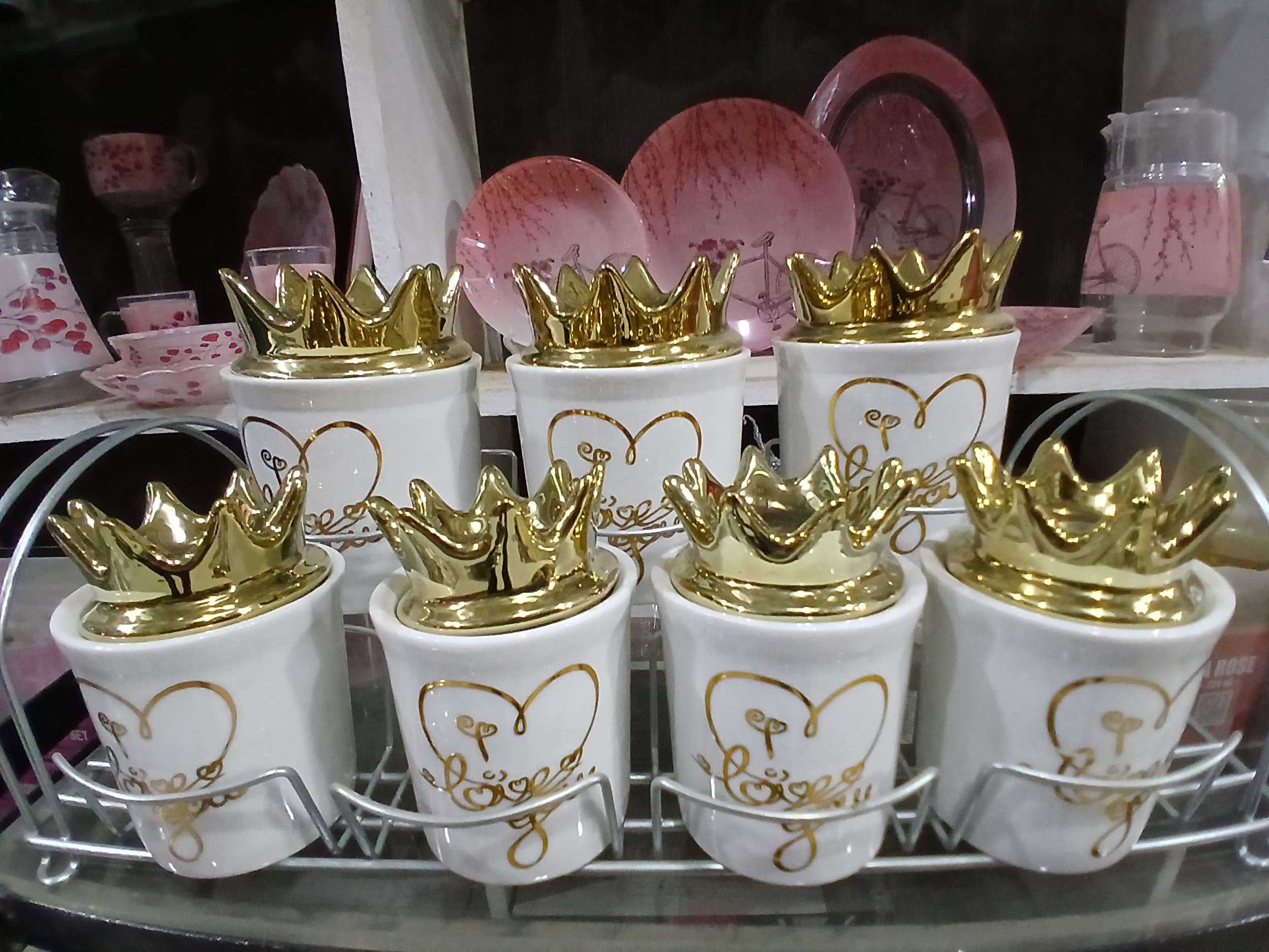طقم توابل بورسلين