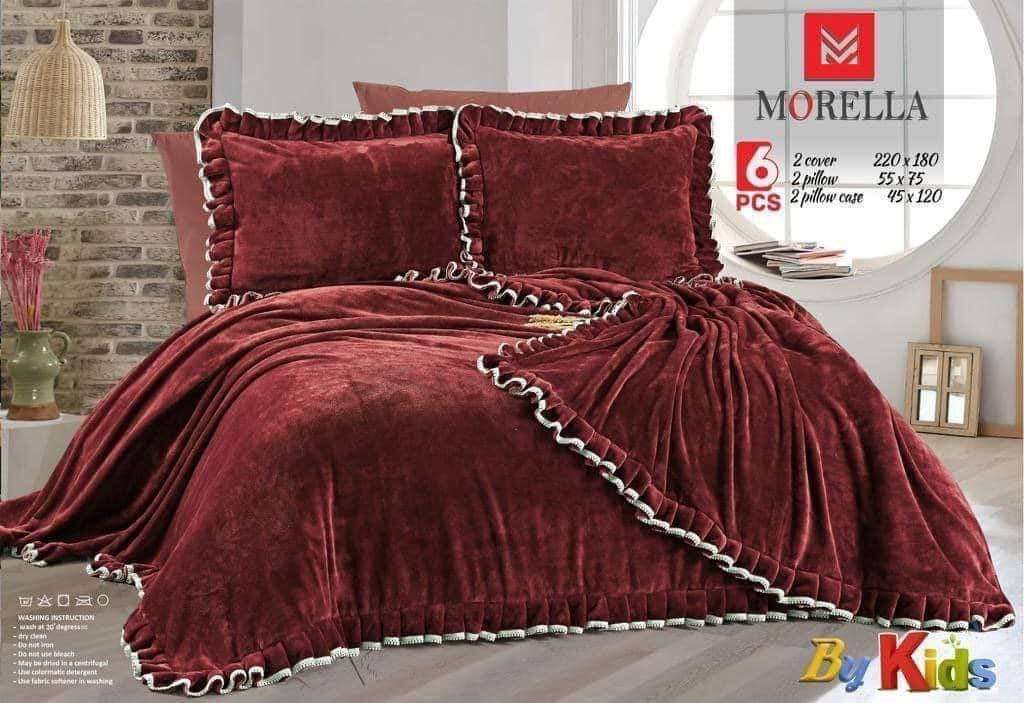دفاية موريلا سادة كرانيش اطفال 6 قطع 2 دفايه 220*180