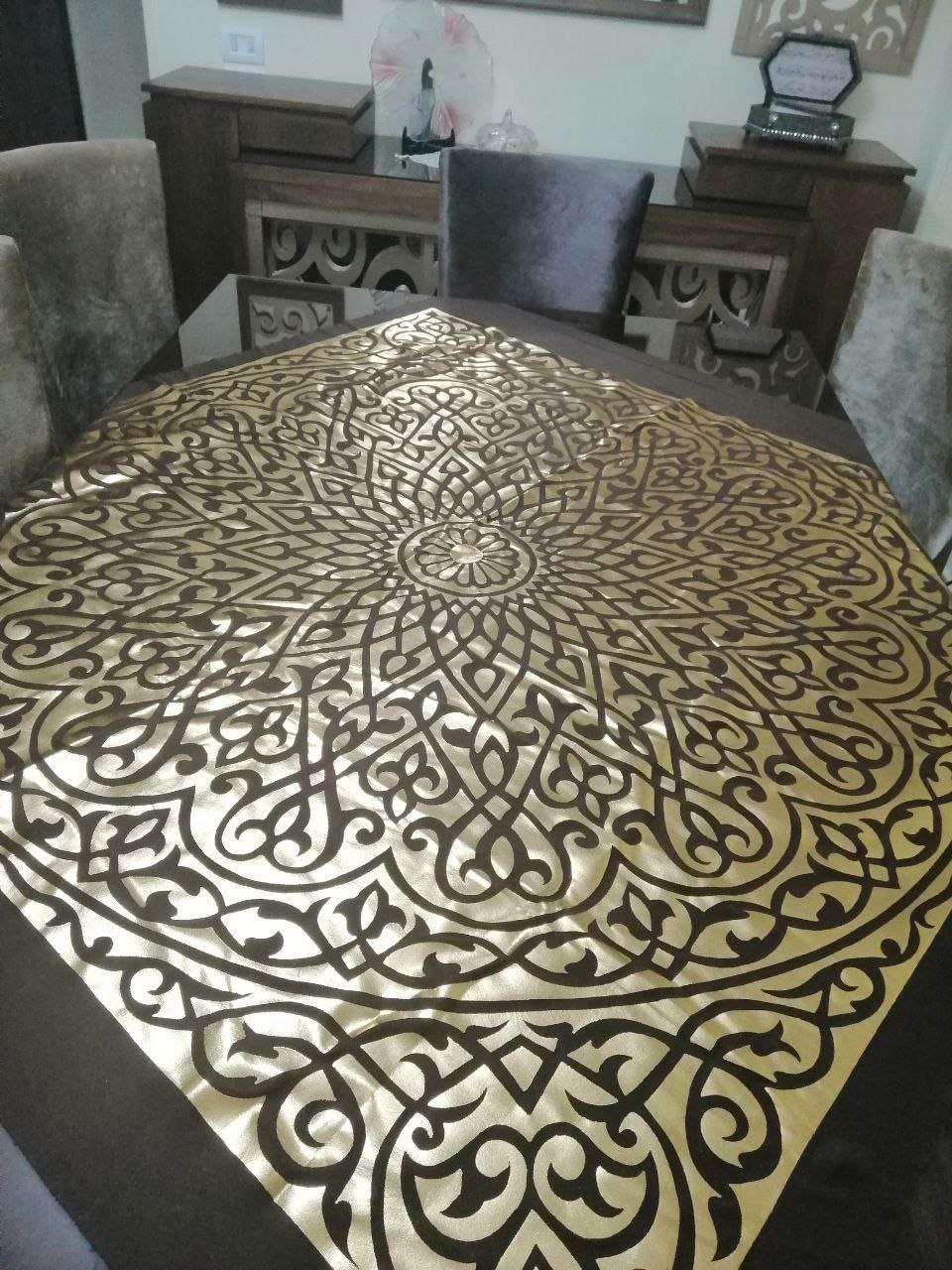 مفارش سيرما مقاس 1.5*1.5 م تقريبااخر شياكة و جمال الصور كله