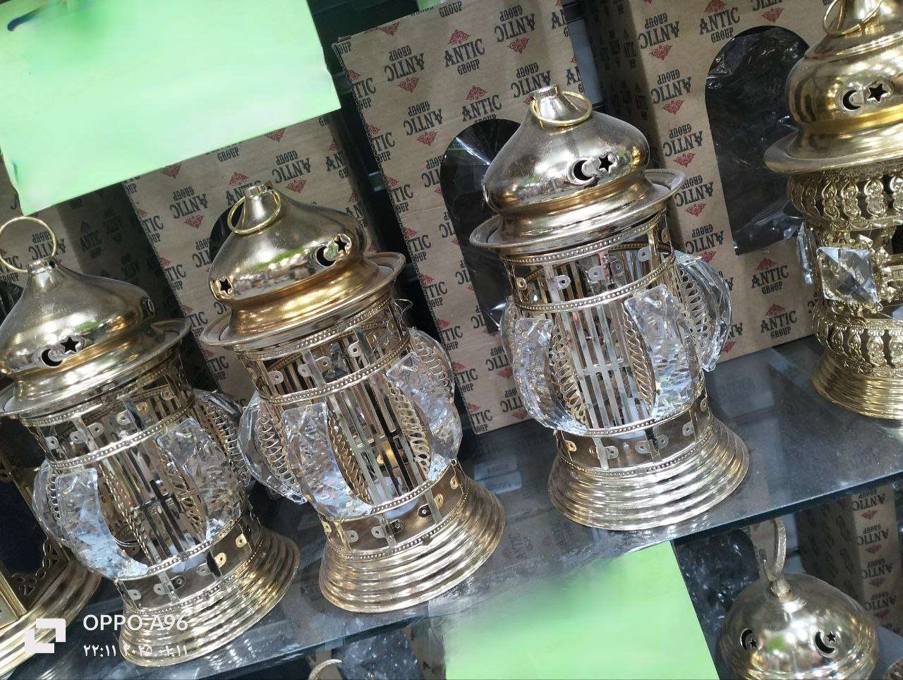 فانوس معدن بينور