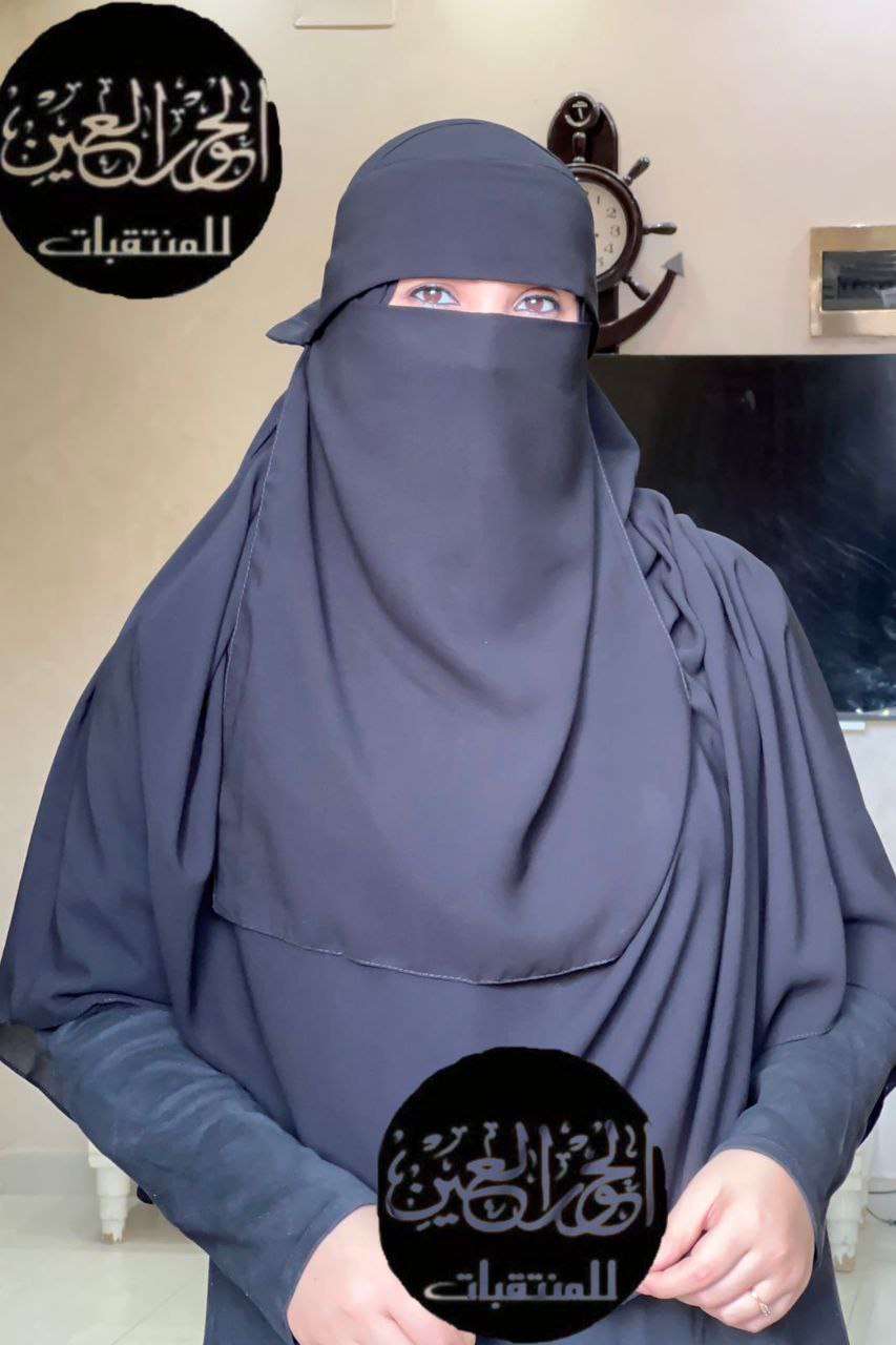 طرحه بدون دبابيس+ نقاب تندا