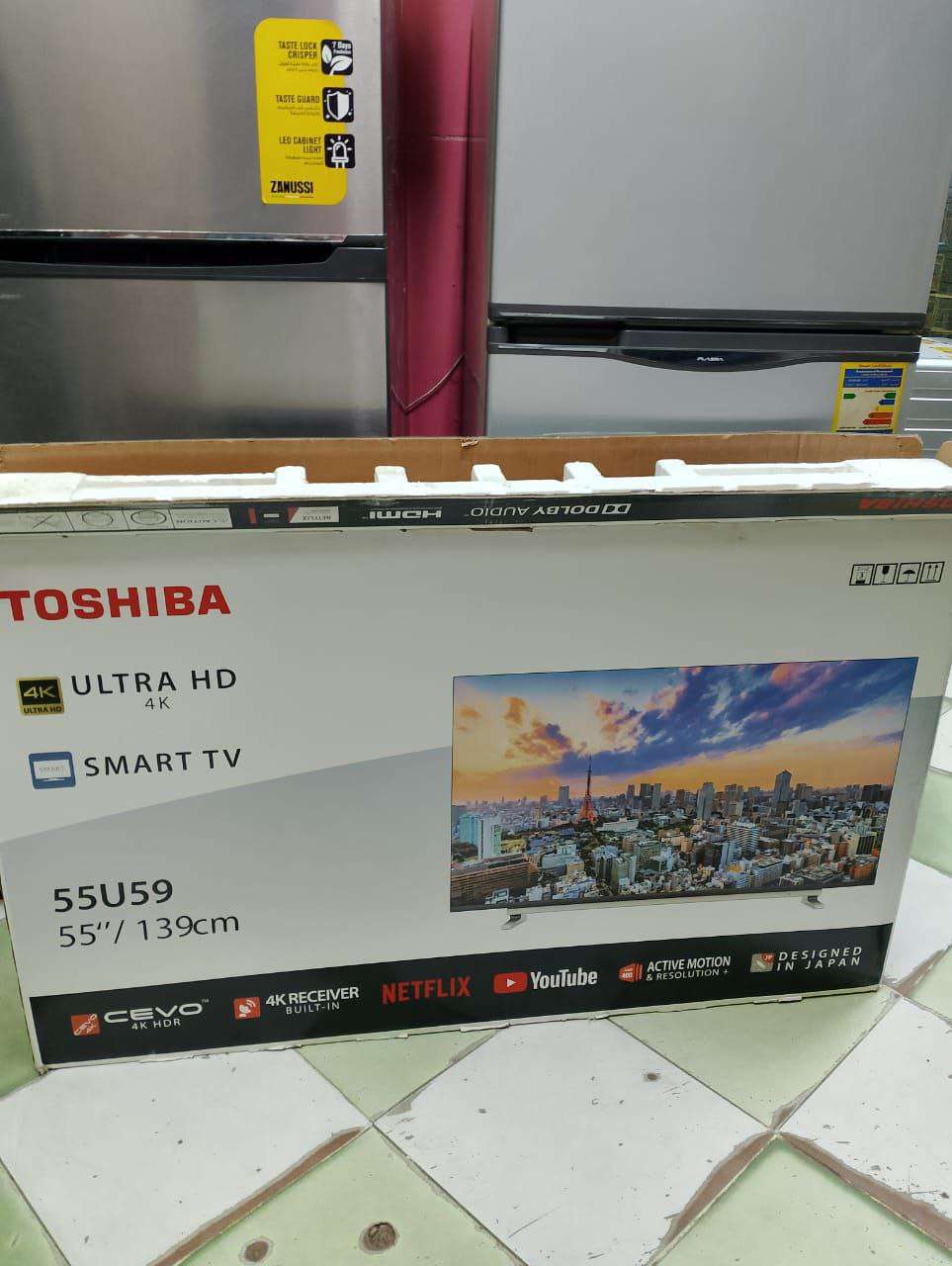 استخد
شاشه توشيبا 55 بوصه
4k