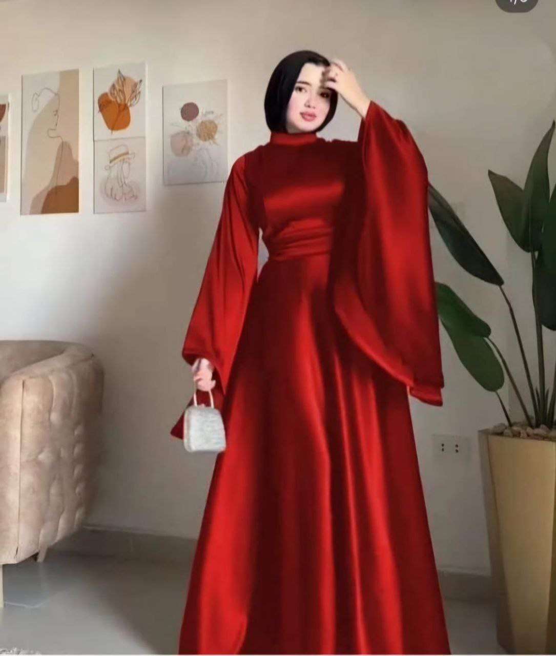 عباية رويال كريب مستورد