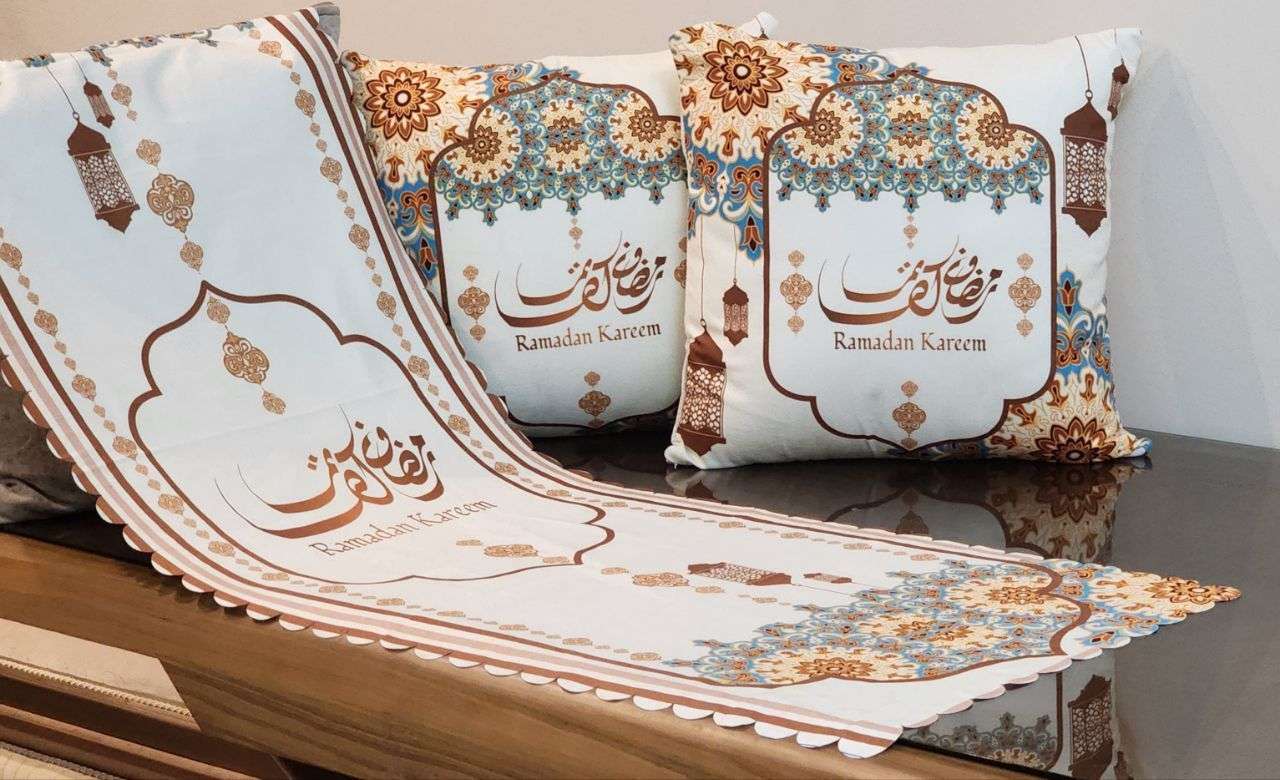 طقم مفارش وكوشن لس