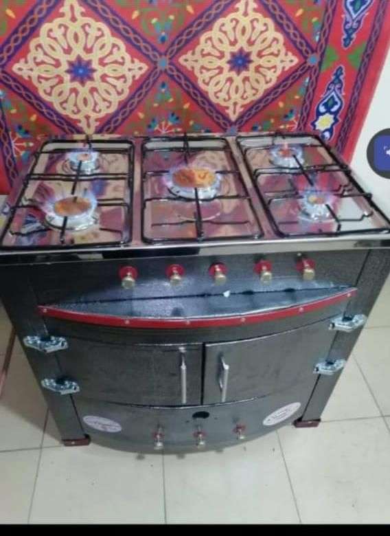 بوتاجاز وفرن خبيز دوران بومبيه وش استلي مصنع السلام