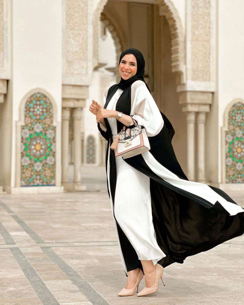 عباية ٣ لون رووووعه حاجه وهم