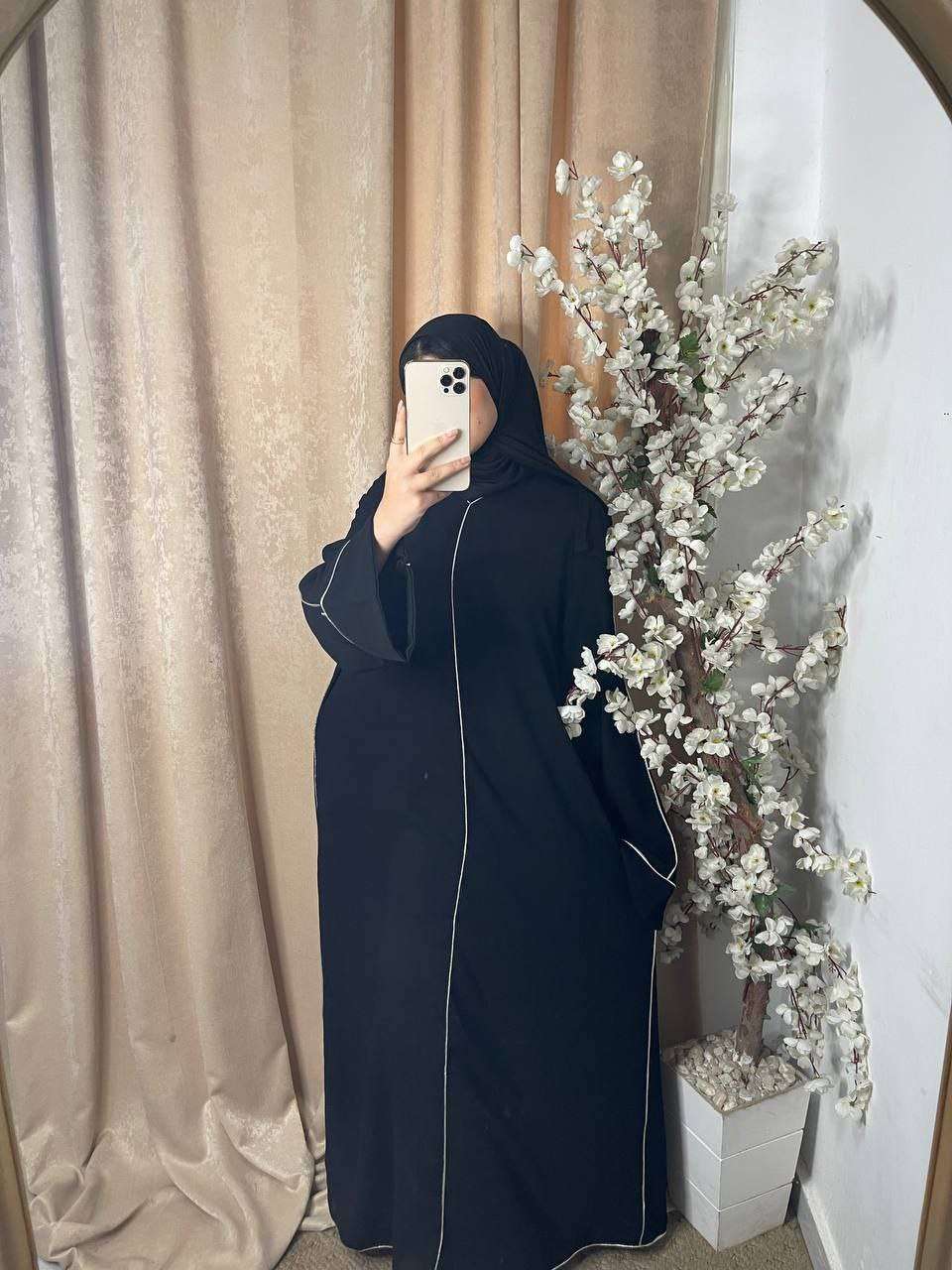 عباية ٣ لون رووووعه حاجه وهم
