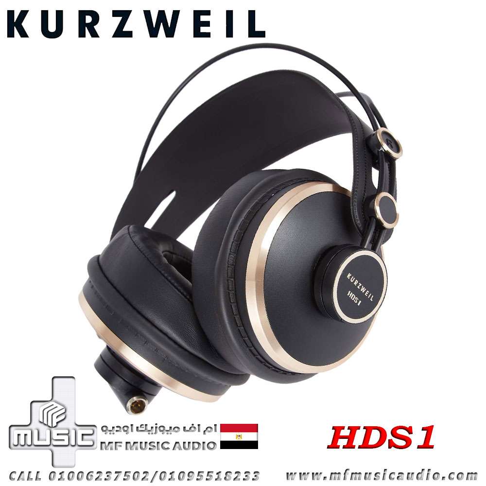 سماعات الرأس المغلقة للاستوديو HDS1 من Kurzweil