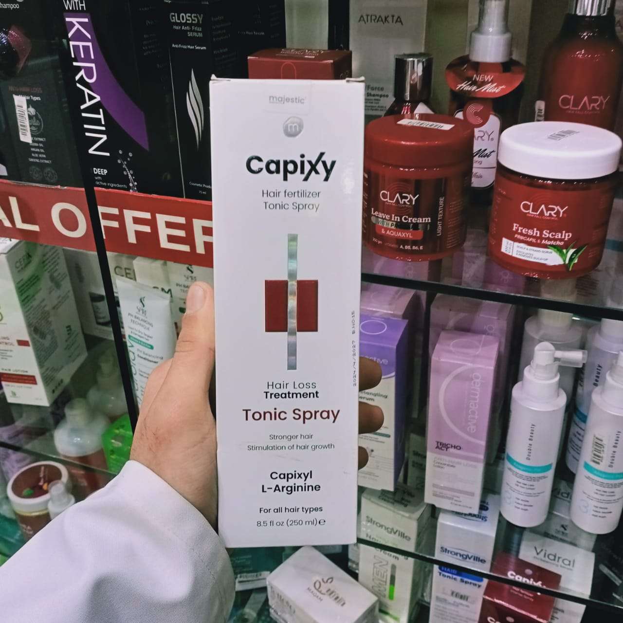 Capixy Hair Fertilizer spray