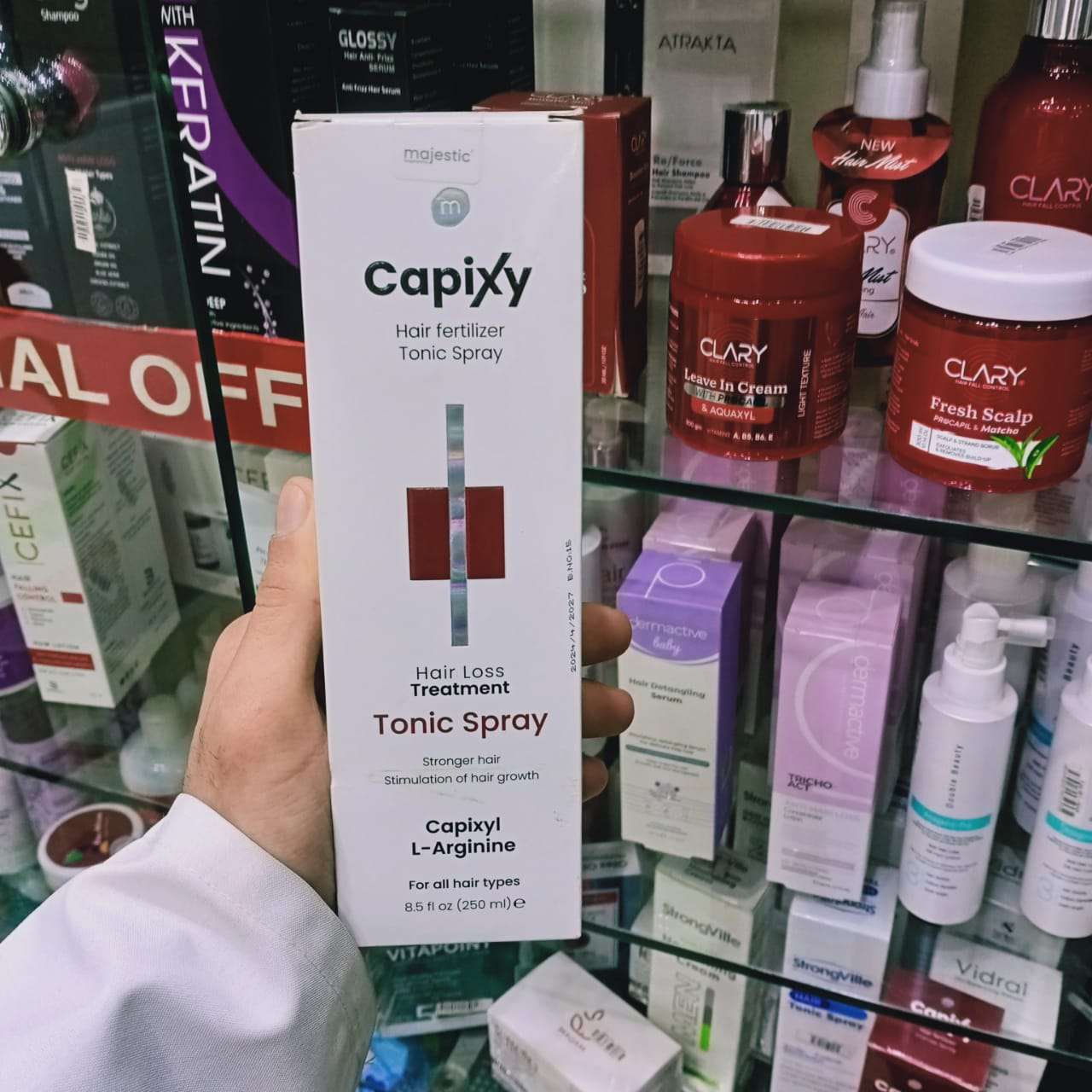 Capixy Hair Fertilizer spray