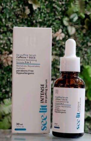 See lit intense De puffing serum