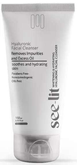 See lit Whitening hyaluronic facial cleanser