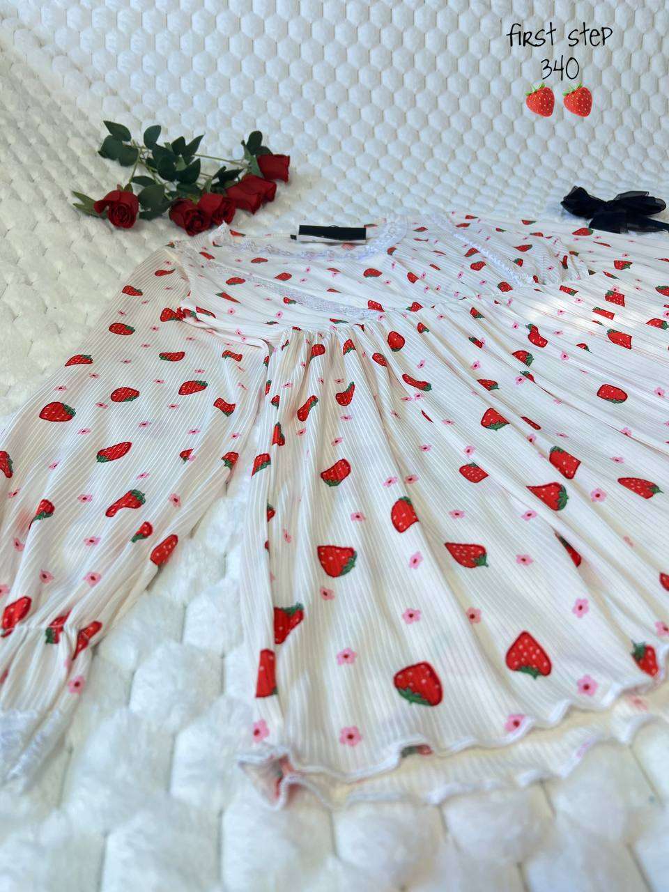 بيجامة فراولة 🍓
