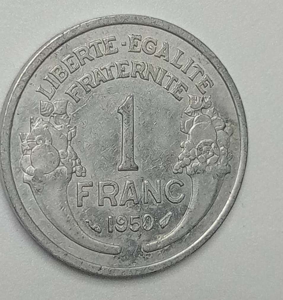 عملة قديمة دولة فرنسا 1950 بحاله ممتازة