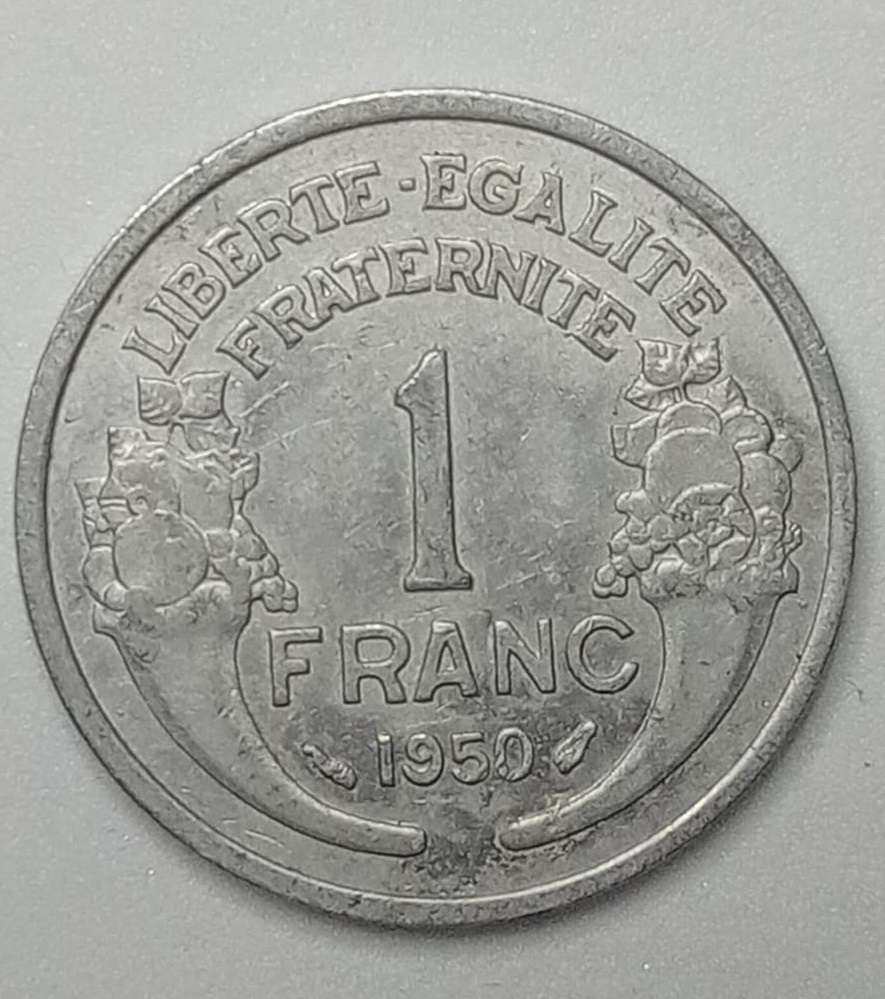 عملة قديمة دولة فرنسا 1950 بحاله ممتازة